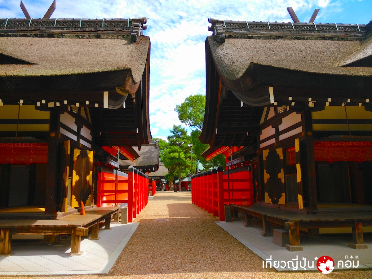 เที่ยวญี่ปุ่น ดอทคอม Osaka สักการะศาลเจ้า Sumiyoshi Taisha ที่